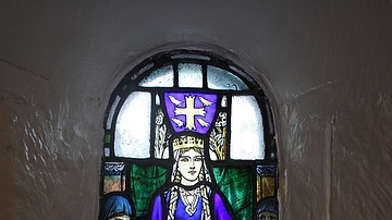 Saint Margaret of Scotland Stained Glass Window