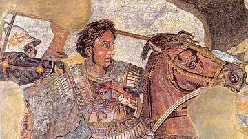 Alexander the Great & Bucephalus Mosaic