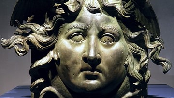 Bronze Head of Medusa