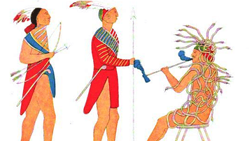 Tadodaho Receiving Two Mohawk Chieftains