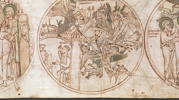 Saint Guthlac Tormented by Demons