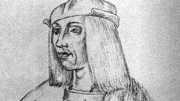 Sketch Portrait of James IV of Scotland
