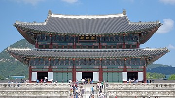 Gyeongbuk Palace Throne Room Building