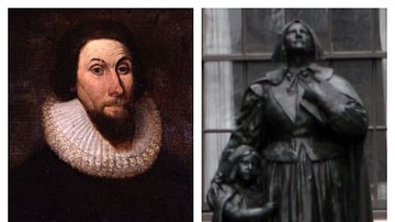 John Winthrop & Anne Hutchinson