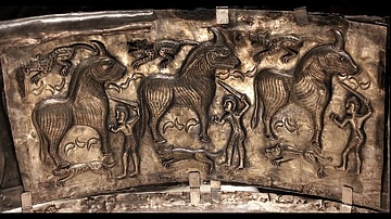 Bull Panel, Gundestrup Cauldron