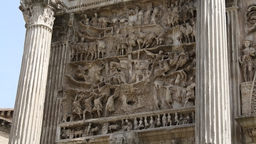 Relief Panel, Arch of Septimius Severus, Rome