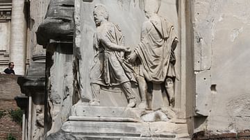 Detail, Arch of Septimius Severus, Rome