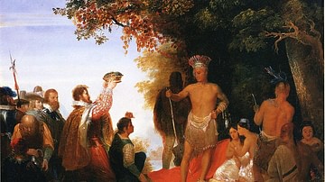 The Coronation of Powhatan