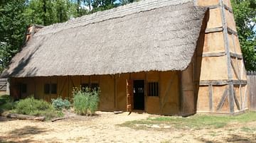 Reconstruction of Mount Malady, Henricus Colony