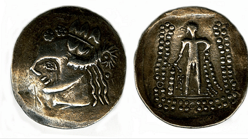 Celtic Coin Showing Hercules