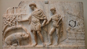 Aeneas' Arrival in Latium