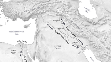 Tigris, Euphrates, & Nile River Flows