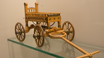 Celtic Waggon Model, Vix Burial