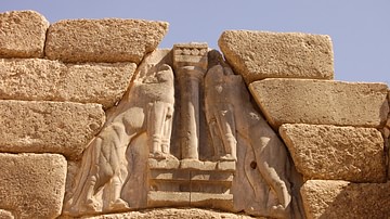 Lions Gate Detail (Mycenae)
