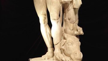 Weary Hercules Statue from Perge
