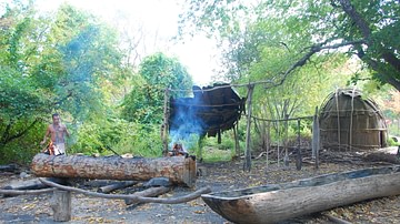 Wampanoag Canoe