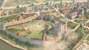 Siege of Rochester Castle, 1215 CE