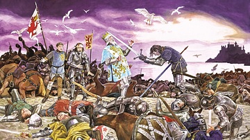 Death of King Arthur by Marek Szyszko