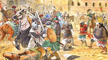 Battle of Mansoura (1250 CE)