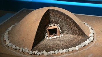 Celtic Burial Mound Reconstruction, Hallstatt