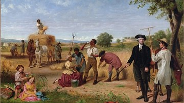 George Washington as a Farmer