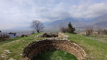 Round Apsidal Shrine, Harwan Monastery