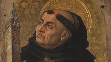 Saint Thomas Aquinas by Carlo Crivelli