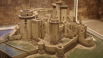 Model of Château de Bonaguil