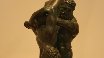 Hercules Wrestling Antaeus