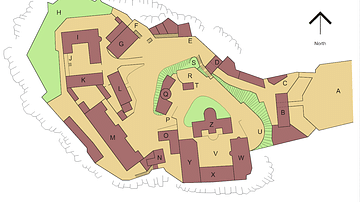 Plan of Edinburgh Castle