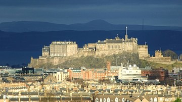 El castillo de Edimburgo