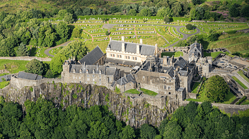 Aerial View of Stirling Castle