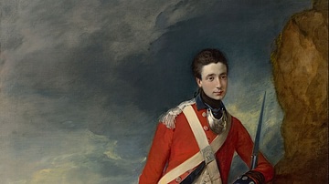 An Officer of the 4th Regiment of Foot, 1776-1780