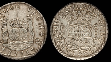 Spanish Silver Dollar, 1771