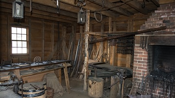 Colonial Blacksmith Shop, Mount Vernon