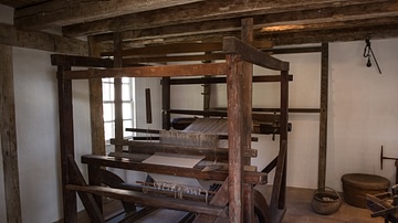 Colonial American Loom, Mount Vernon