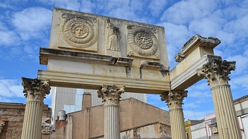 Portico in Augusta Emerita (Mérida, Spain)