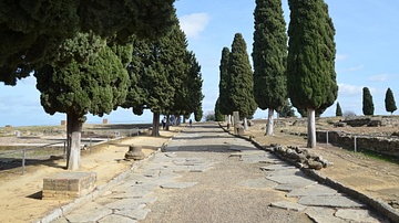 Cardo Maximus of Italica, Spain