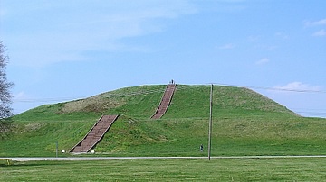 Monks Mound at Cahokia