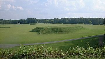 Moundville Archaeological Site Looking Toward Mound A