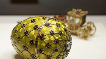 Imperial Coronation Coach Egg by Fabergé