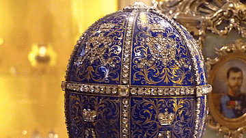 Twelve Monograms Egg by Fabergé