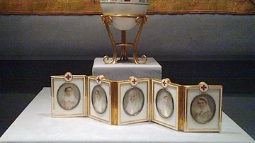 Imperial Red Cross Egg by Fabergé