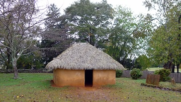 Recreated House at Etowah Mounds