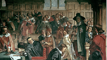 Attempted Arrest of Five MPs by Charles I