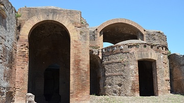 Small Baths, Hadrian's Villa