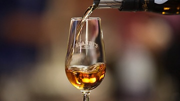 A Glass of Madeira Wine