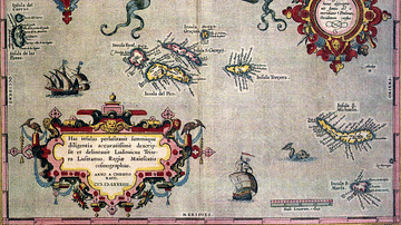 1584 Map of the Azores