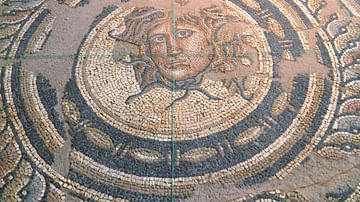 Medusa Mosaic from Dion, Greece