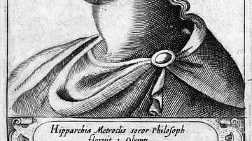 Early Modern Drawing of Hipparchia of Maroneia